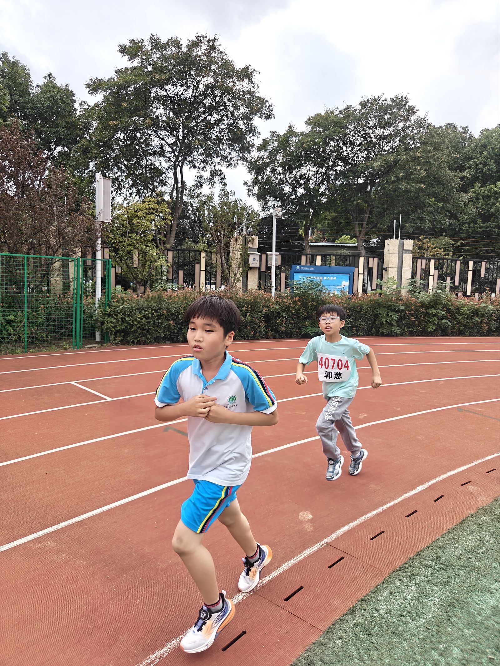 我参加了运动会